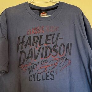 Harley-Davidson Classic Ride Blue Tee